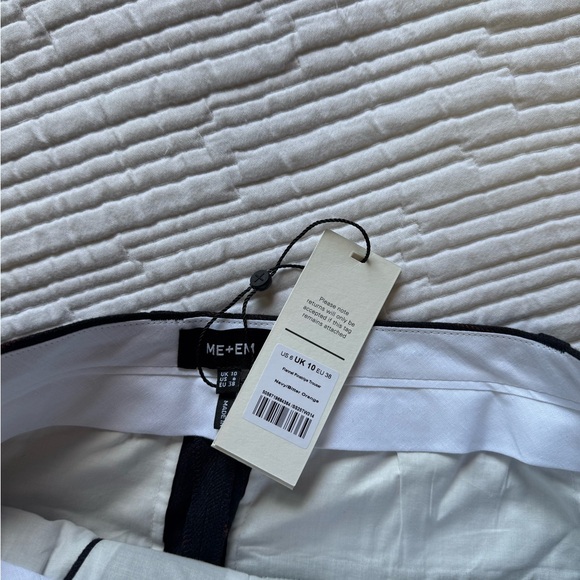 ME+EM Navy Wide-Leg Pants - Picture 11 of 11